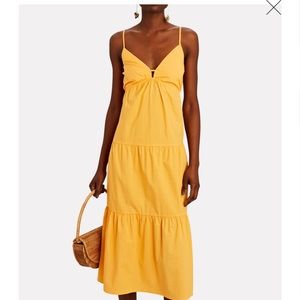 Rails Avril Tiered Poplin Midi Dress